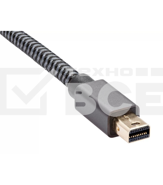 Адаптер miniDP --> HDMI-F 0.15м ,  оплетка, 4K@60Hz, Telecom (TA565)