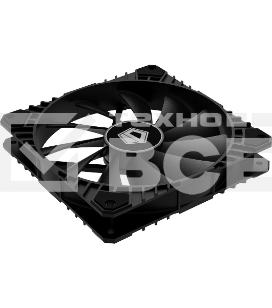 Вентилятор для корпуса ID-Cooling WF-14025-XT BLACK черный, 140 мм, 1600 об/мин, 32.6 дБ, 4 pin
