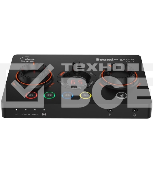 Звуковая карта Creative USB Sound BlasterX GC7 (Super X-Fi Ultra DSP) 7.1 Ret