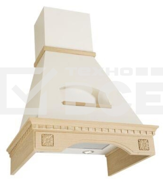 Вытяжка ELIKOR BELVEDER FL. 60P-650-P3D BEIG/OAK UN