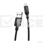 Кабель HOCO X14 черный HC-62844, USB - microUSB, 1m, 2A, Нейлон, фото 1