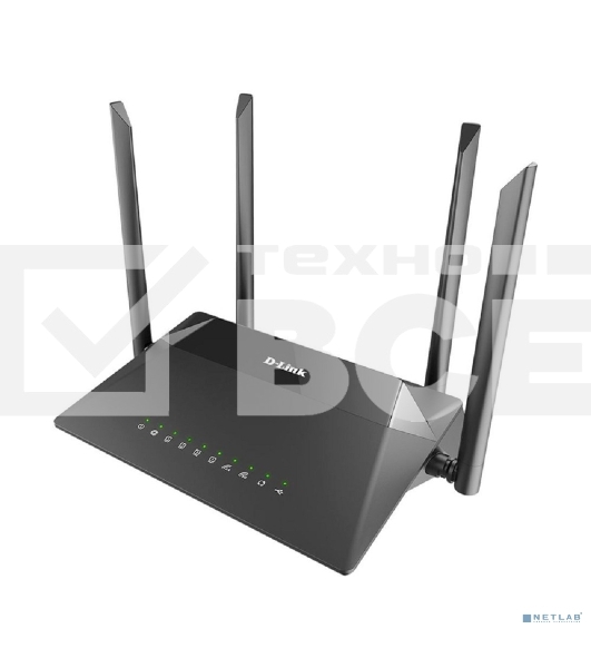 Беспроводной двухдиапазонный гигабитный маршрутизатор D-Link DIR-853/URU/R3A AC1300 Wave 2 с поддержкой технологии MU-MIMO, 3G/LTE и USB-портом 3.0