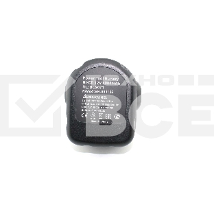 Аккумулятор для DEWALT (p/n: DC9071, DE9037, DE9071, DE9074, DE9075, DW9071, 4.0Ah 12V Ni-Cd