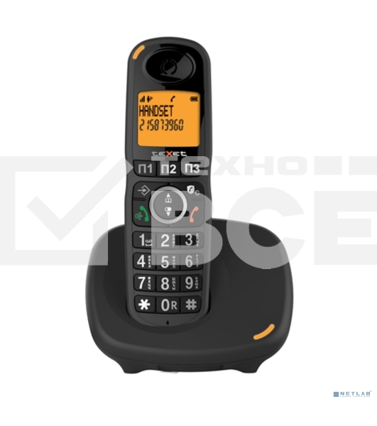 Радиотелефон teXet TX-D8905A черный