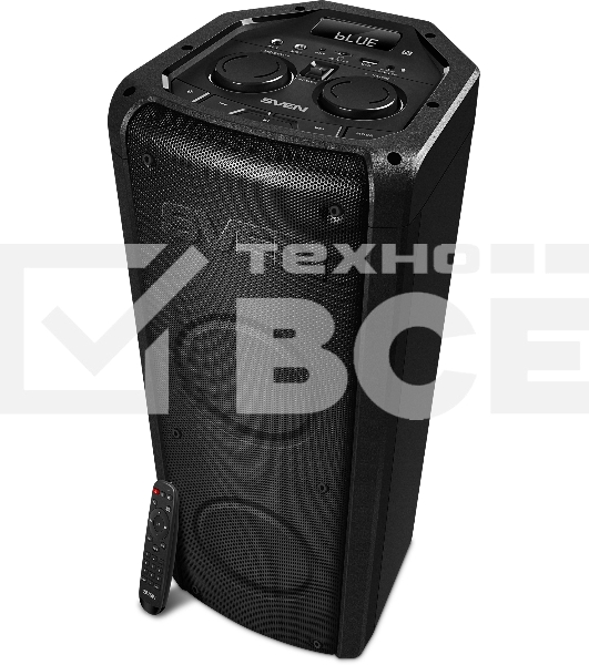 Портативная акустика Sven АС PS-710 черный 100 Вт Bluetooth