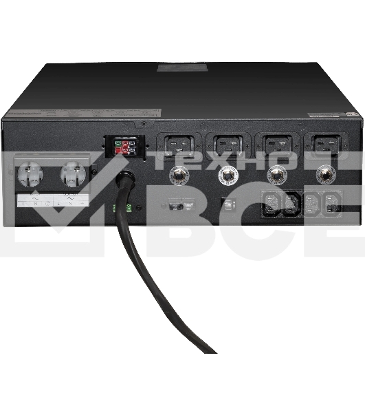 Источник бесперебойного питания Powercom Macan MRT-6000 BAT PACK 6000Вт 6000ВА черный