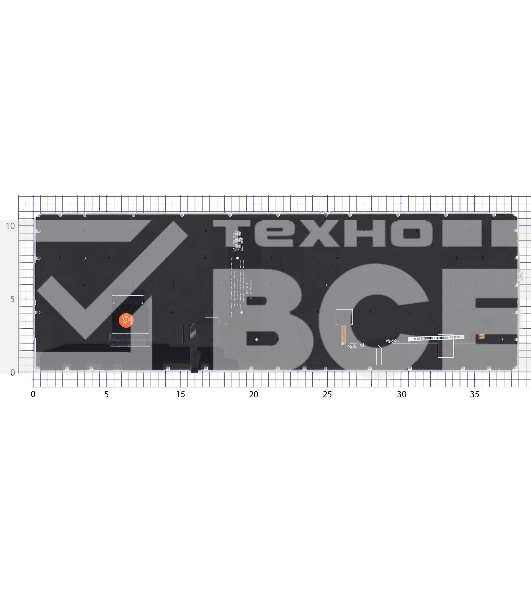 Клавиатура для ноутбука HP Elitebook 850 855 G7 G8 черная с подсветкой и указателем