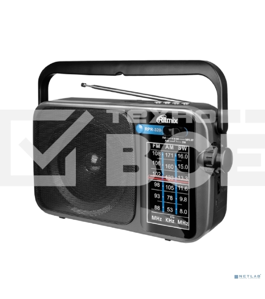 Радиоприемник Ritmix RPR-320, серый