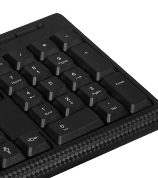 Комплект клавиатура+мышь Defender Line C-511 проводной, USB, 1000 DPI, чёрный