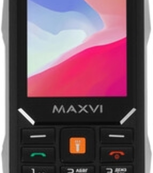 Мобильный телефон Maxvi Р110 черный