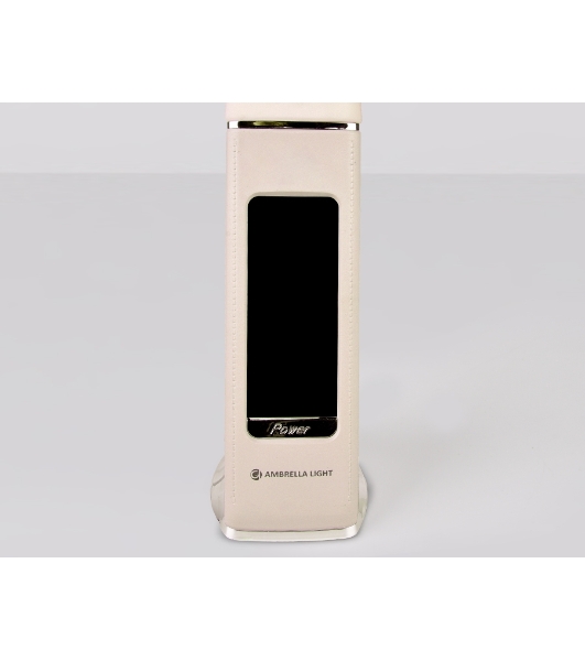 Светодиодная настольная лампа с дисплеем Ambrella light DE511 BG бежевый LED 3000-6400K 6W+LCD 2W