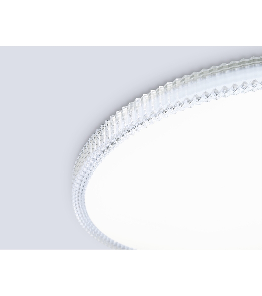 Потолочный светодиодный светильник Ambrella light FZ1701 WH белый IP20 20W 4200K 260*50 (Без ПДУ)