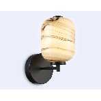 Настенный светодиодный светильник Ambrella light LH11039 BK/MG черный/мраморно-серый 8W 3000K 150*220*300, фото7