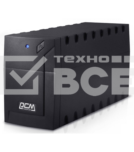 Источник бесперебойного питания Powercom Raptor RPT-1000AP 600Вт 1000ВА черный