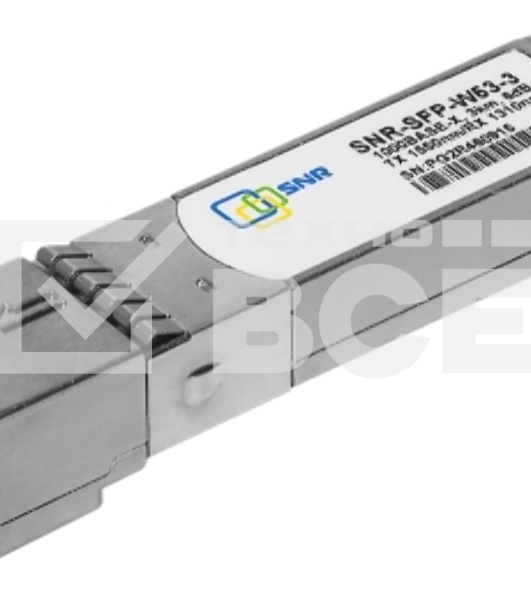 Модуль SNR SFP WDM, дальность до 3км (6dB), 1550нм