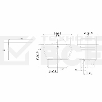 Выключатель клавишный 250V 16А (4с) ON-OFF красный с подсветкой (RWB-502, SC-767, IRS-201-1) Rexant (в упак. 1шт.), фото5