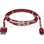Кабель Defender USB2.0 TO MICRO-USB 1M RED USB08-03T, фото3