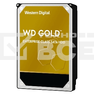 Жесткий диск Western Digital SATA 10TB 7200RPM 6GB/S 128MB GOLD WD102KRYZ