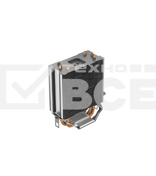 Кулер для процессора DEEPCOOL AG300 MARRS серебристый, 92 мм, алюминий/медь, 3050 об/мин, 30.5 дБ, 4 pin, 150 Вт, 129 мм