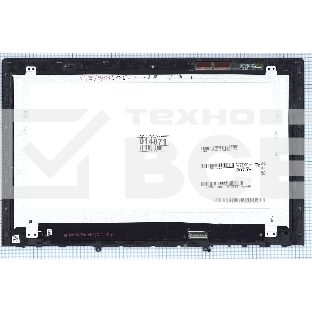 Модуль (матрица + тачскрин) для Lenovo IdeaPad Y50-70 черный с рамкой