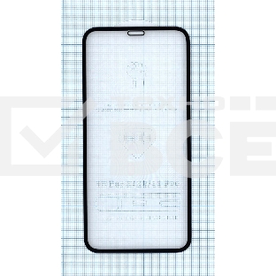 Защитное стекло 6D для Apple iPhone 11 Pro черный