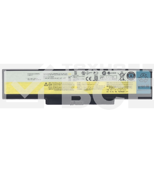 Аккумуляторная батарея для ноутбука Lenovo E46 (L10P6Y21) 11.1V 48Wh черная