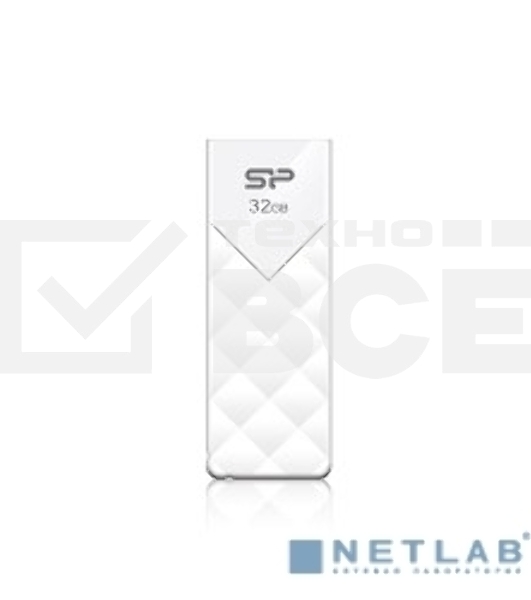 Флеш диск Silicon Power 32Gb Ultima U03 SP032GBUF2U03V1W USB2.0 белый