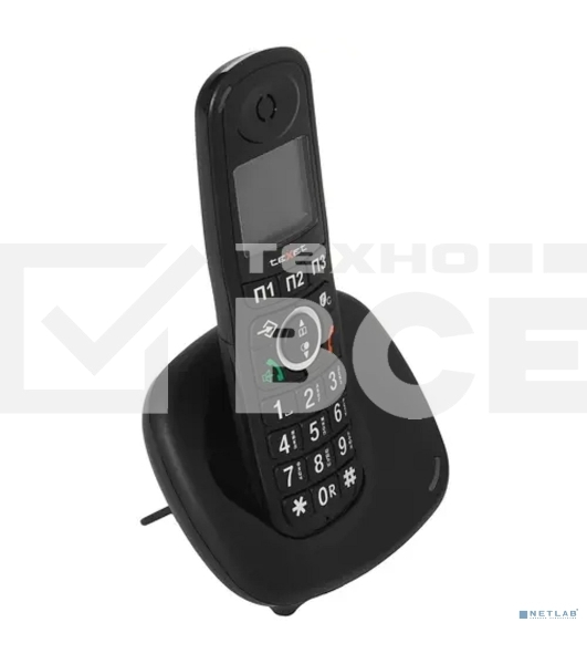 Радиотелефон teXet TX-D8905A черный