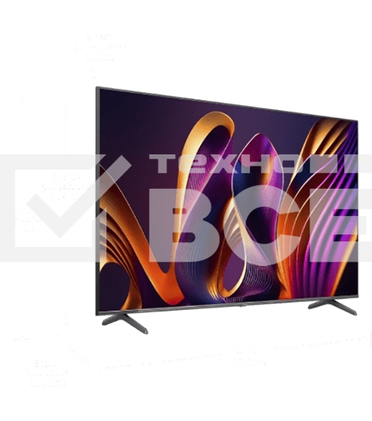 Телевизор Hisense 65'' 65E7NQ PRO черный QLED  UHD 144Hz VIDAA