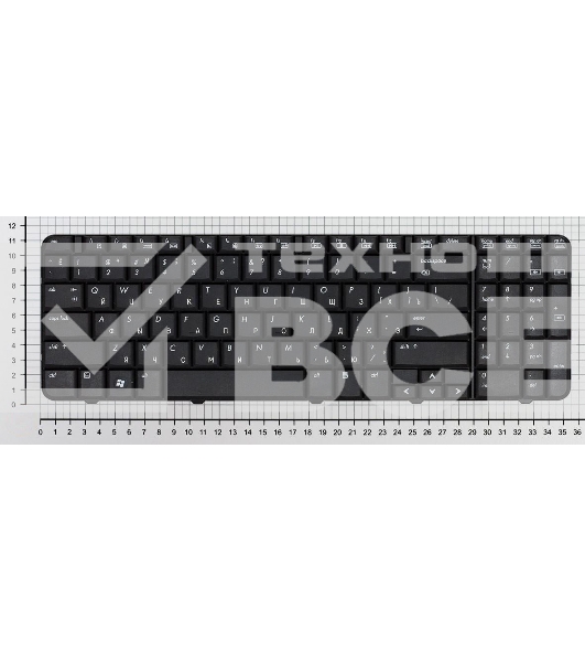 Клавиатура для ноутбука HP Pavilion G60 Compaq Presario CQ60 черная