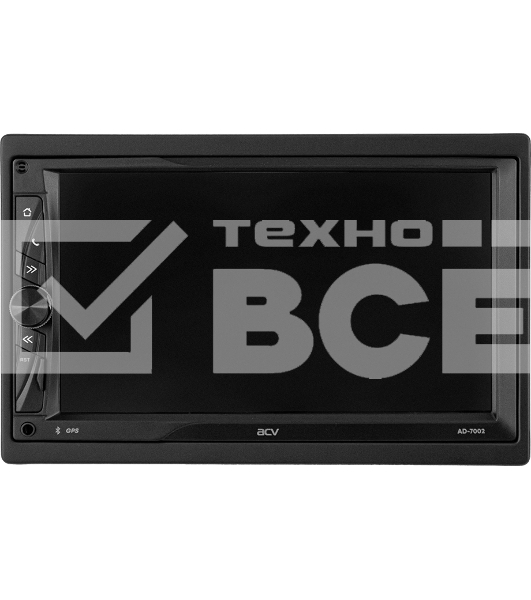 Автомагнитола ACV AD-7002 2DIN 4x50Вт ПО:Яндекс.Навигатор