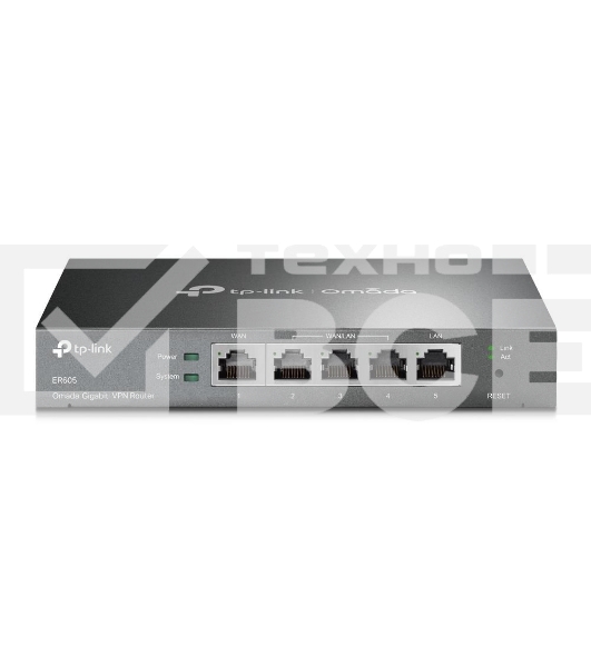 Роутер TP-Link SafeStream ER605 10/100/1000BASE-TX черный