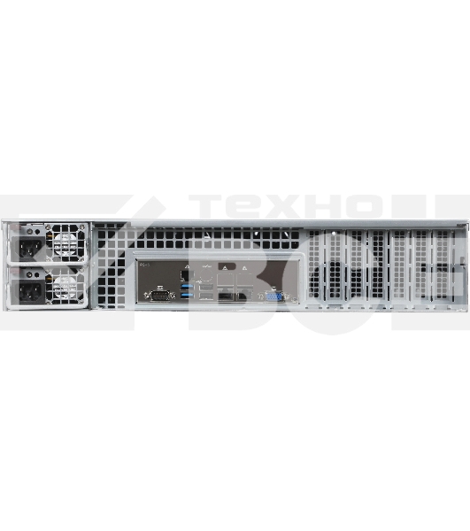 Сервер IRU Rock S2208P 2x6240R 2x64Gb С621 AST2500 2x1Gb/s 2x1000W w/o OS (2052671)
