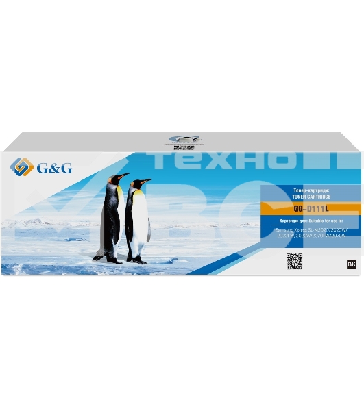 Картридж лазерный G&G GG-D111L черный (1800 стр.) для Samsung Xpress SL-M2020/2022/2070