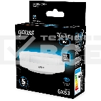 Лампа светодиодная Gauss 108008308 8Вт цок.:GX53 таблетка 150B св.свеч.бел.хол. GX53 (упак.:10шт), фото5