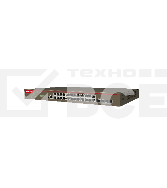 Коммутатор управляемый в стойку, 24*1Gbit RJ45, 4*SFP 10Gbit,  console port IP-COM G5328X