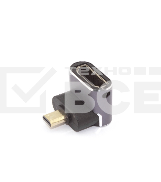 Переходник micro HDMI  на HDMI вверх
