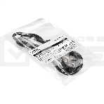 Кабель питания ExeGate Power PC-1P (Евровилка угловая Schuko->C13, VDE-250V-3*0.5mm2, медь, черный, 6A, 1м), фото 1