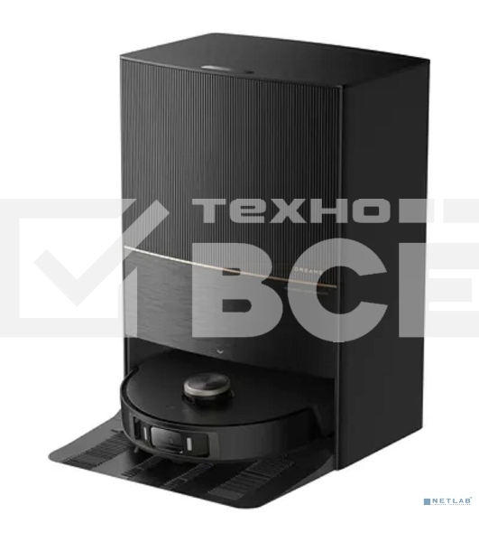 Робот-пылесос Dreame RLX41CE L30 Ultra черный/золотистый, 75 Вт, 6400 мАч Li-Ion, уборка сухая/влажная, пылесборник контейнер 0.35 л
