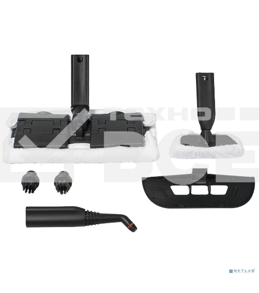 Пароочиститель Bort BDR-2500-RR-Iron, напольный, 2,3 кВт., давление 4 бар, пар 45 г/мин., t-пара 143 °С., бак 1.5 л.