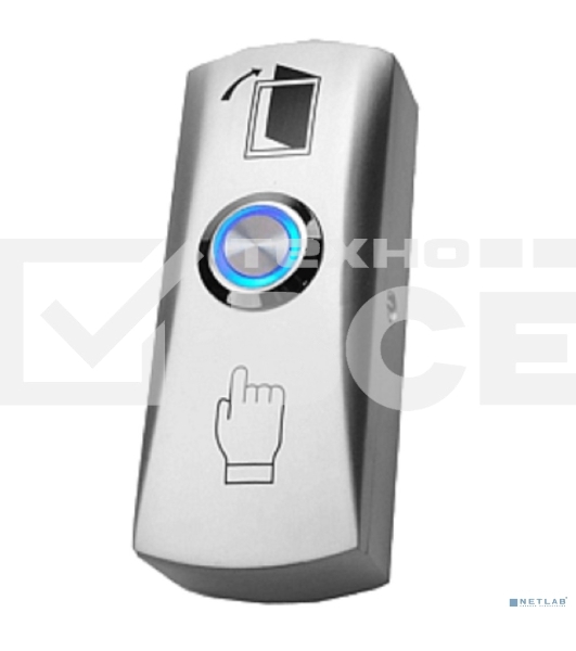 Кнопка выхода Tantos TS-CLICK (00-00201419) серебристый подсветка