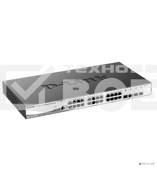 Коммутатор D-Link DGS-1210-28X/ME/C1A 24x1Гбит/с 4SFP+ управляемый