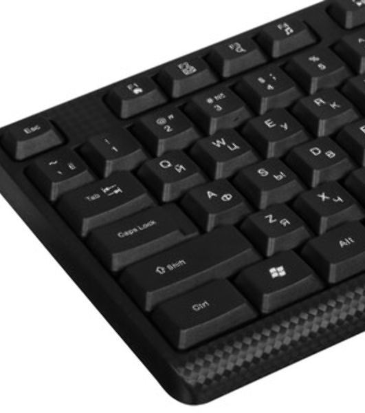 Комплект клавиатура+мышь Defender Line C-511 проводной, USB, 1000 DPI, чёрный