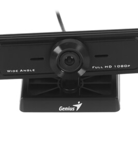 Веб-камера Genius WideCam F100 V2 1920x1080, 30 кадр/с, USB Type-A, микрофон, универсальное крепление