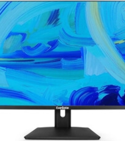 Монитор 31.5' ExeGate SmartView ES3207TA IPS 2560x1440, 75 Гц, 1 мс, 16:9, 300 кд/м², HDMI 2.0, DP, 3.5 Jack, динамики (2x3 Вт), HDR10, FreeSync, черный