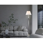 Светильник Ambrella light LH75265 SN/FR сатин никель/белый матовый E27 max 60W D360*1560, фото 1
