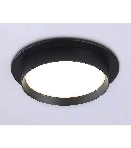 Светильник Ambrella light TN5227 BK черный GX53 D110*35