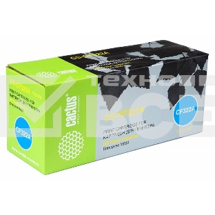 Картридж лазерный Cactus CS-CF322AR желтый (16500 стр.) для HP CLJ Ent M680