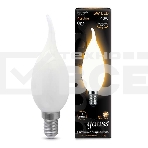 Лампа светодиодная Filament Свеча на ветру E14 5Вт 2700К OPAL GAUSS 104201105, фото 1