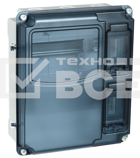Корпус пластиковый ЩУРн-П 3/6 IP66 PC LIGHT IEK MSP3-N-06-66-L